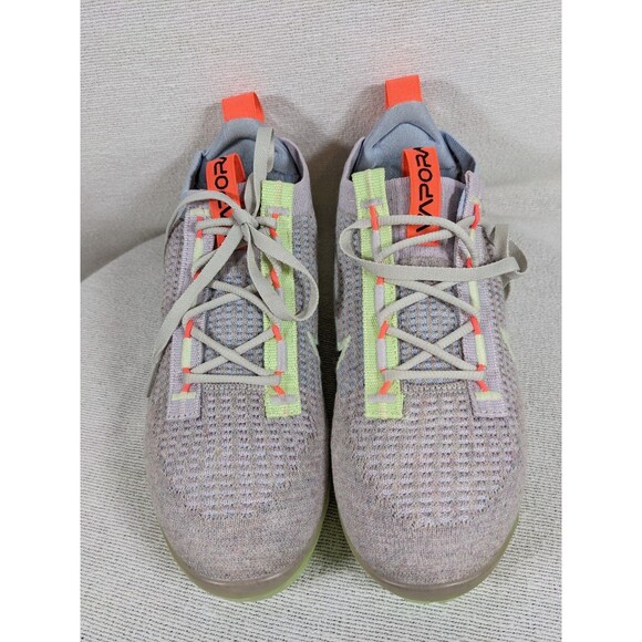 Nike Air VaporMax 2021 Flyknit Light Bone Lime Ice Women's 6.5 - Picture 7 of 9